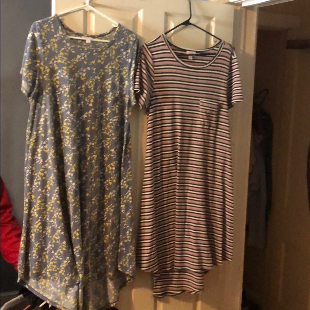 BUNDLE 2 lularoe T-shirt dresses